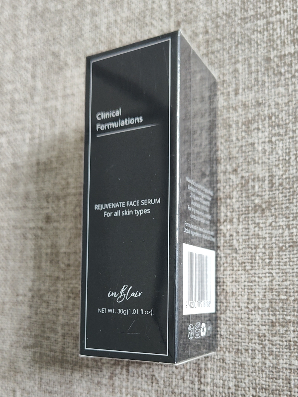 InBlair Clinical Formulations Rejuvenate Face Serum For All Face Types